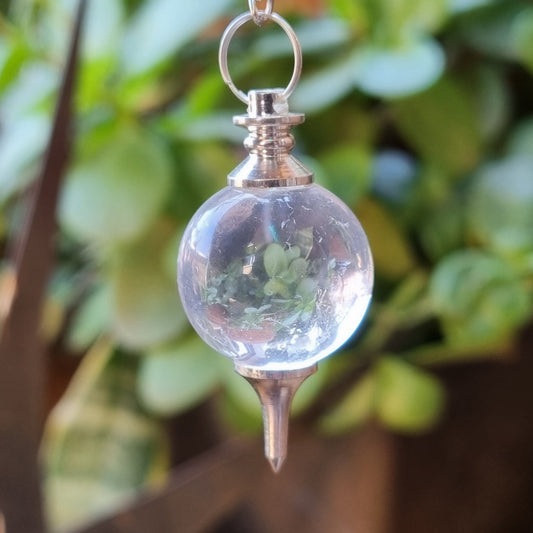 Clear Quartz Pendulum