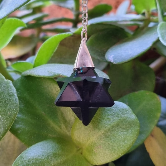 Obsidian Macabre Pendulum