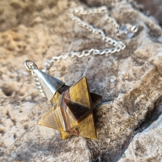 Tigers Eye Macabre Pendulum