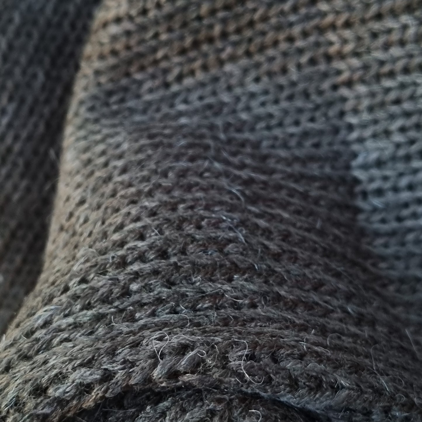 Night's Breath Knitted Shawl (Hooded)