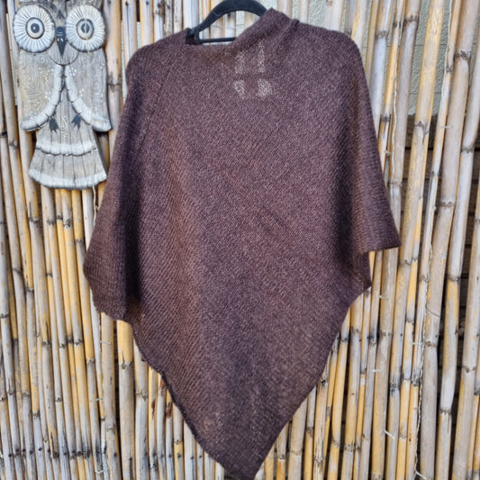 Cinnamon Wrap Knitted Shawl