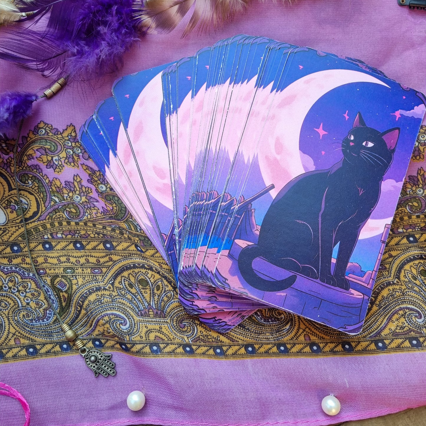 Whiskers and Wands Oracle Deck