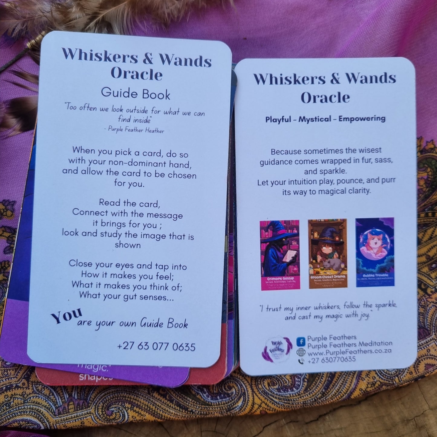 Whiskers and Wands Oracle Deck