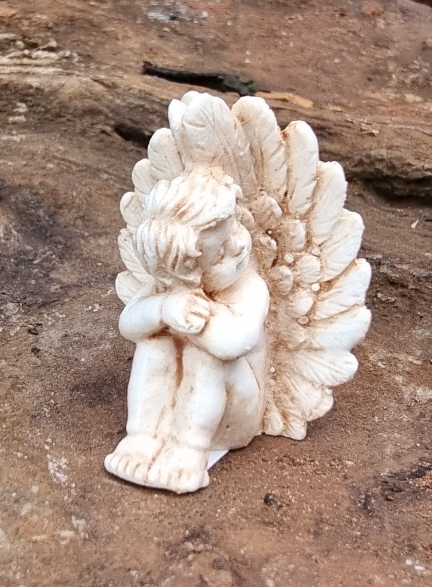 Resting Angel Statue