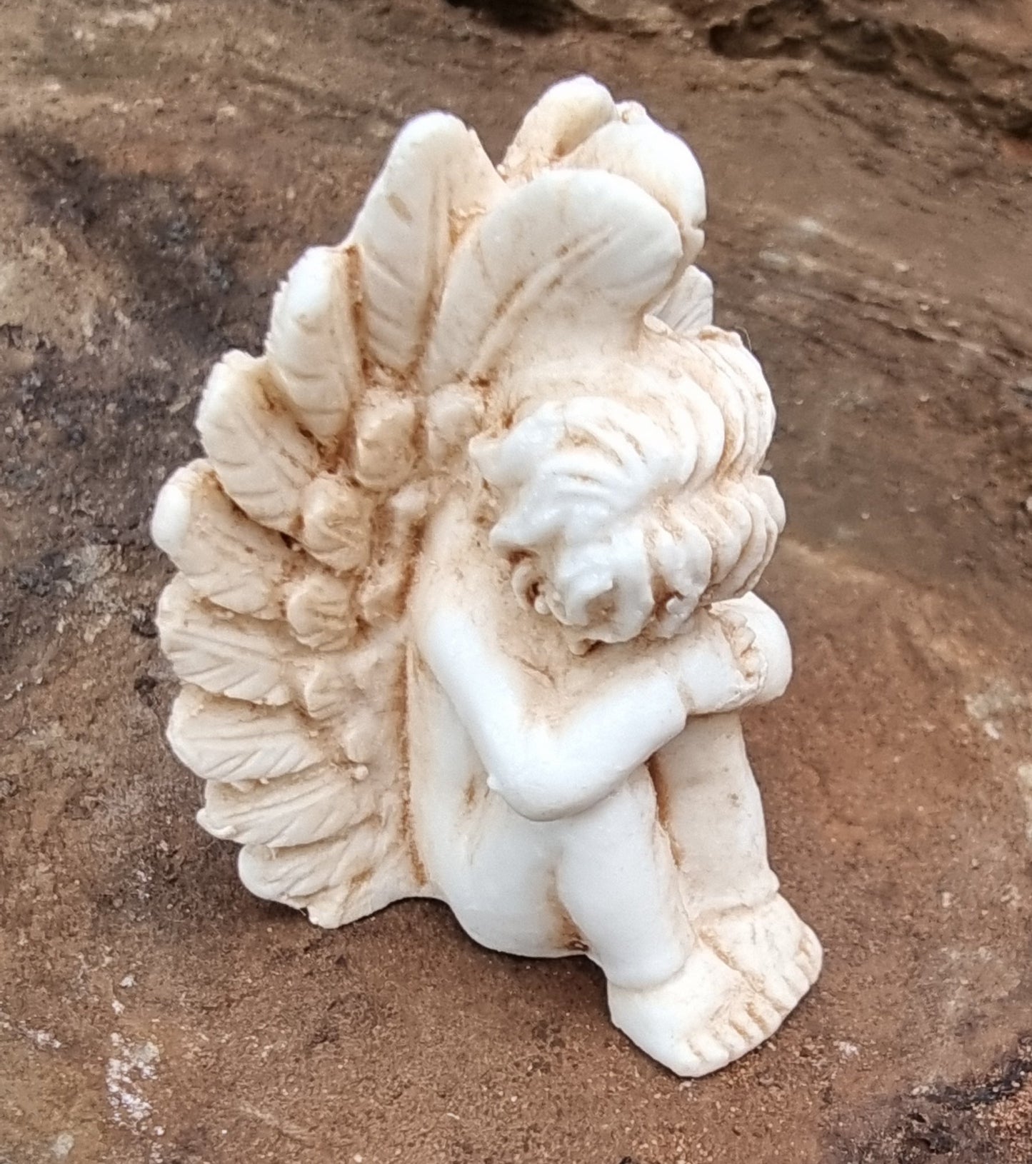 Resting Angel Statue