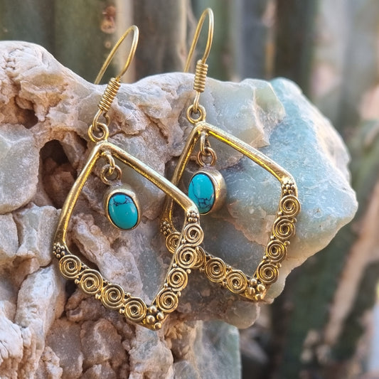 Howlite Earrings