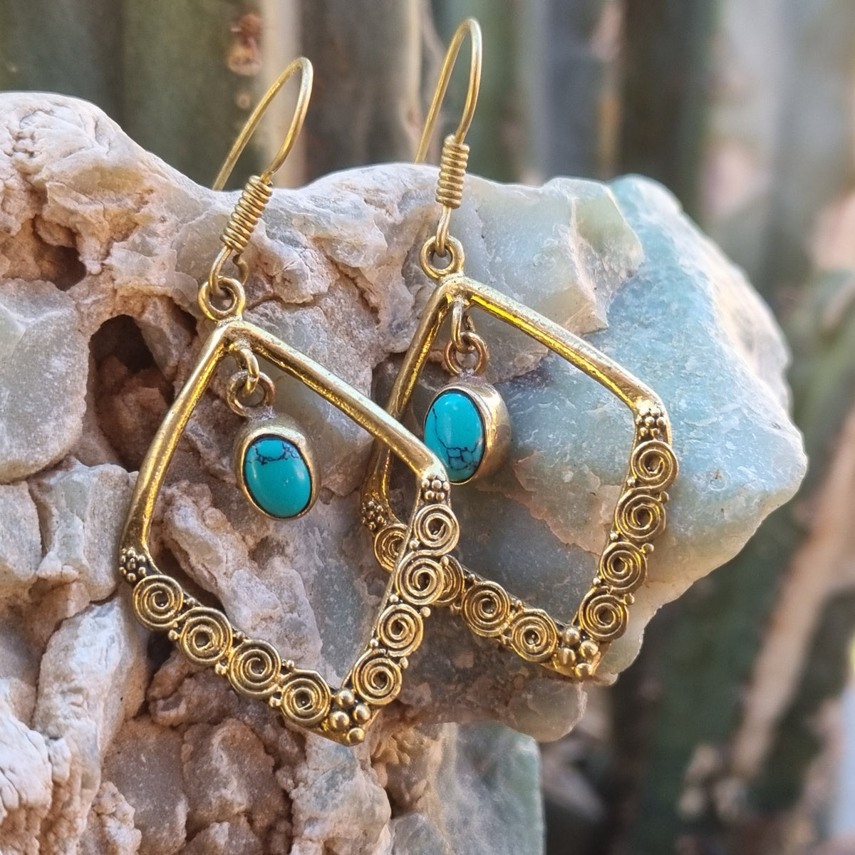 Howlite Earrings