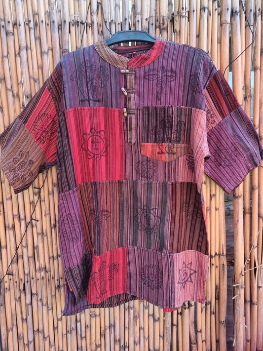 Patchwork Cotton Top (XL)