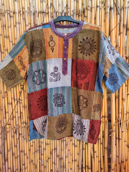 Patchwork Cotton Top (XXL)