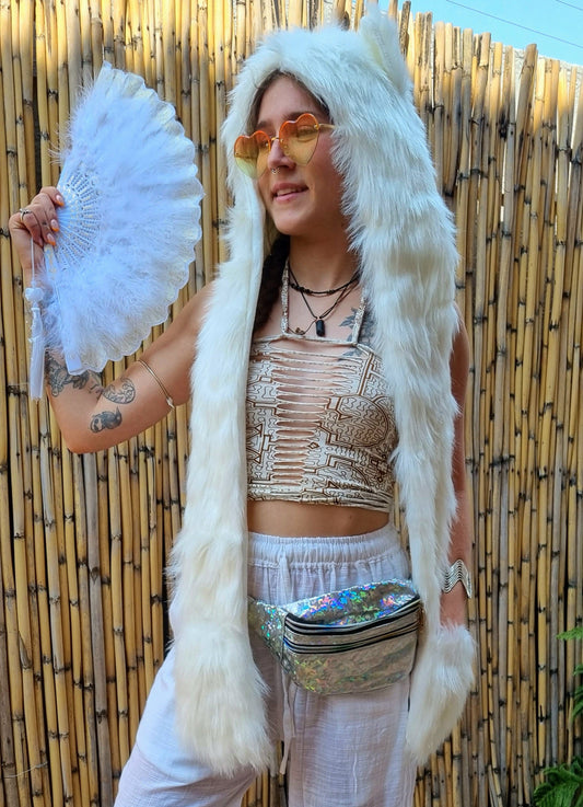 LED Faux Fur Spirit Hat