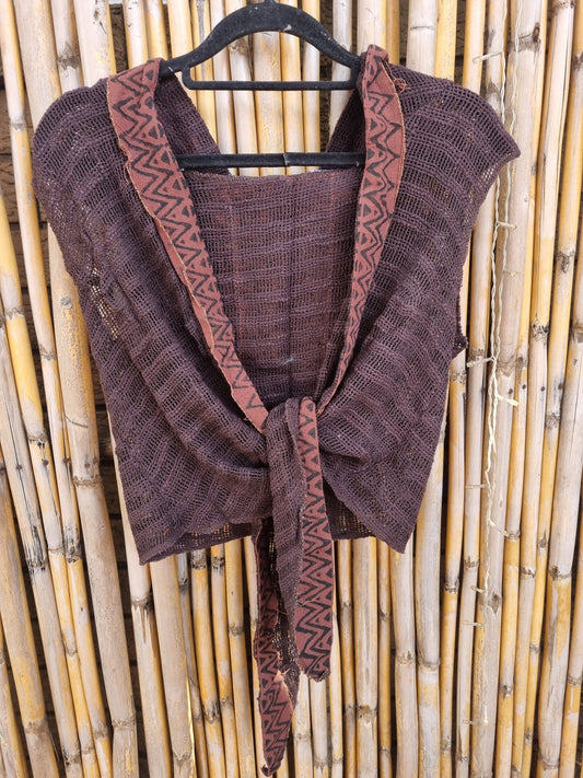 Oak Cotton Tie Top