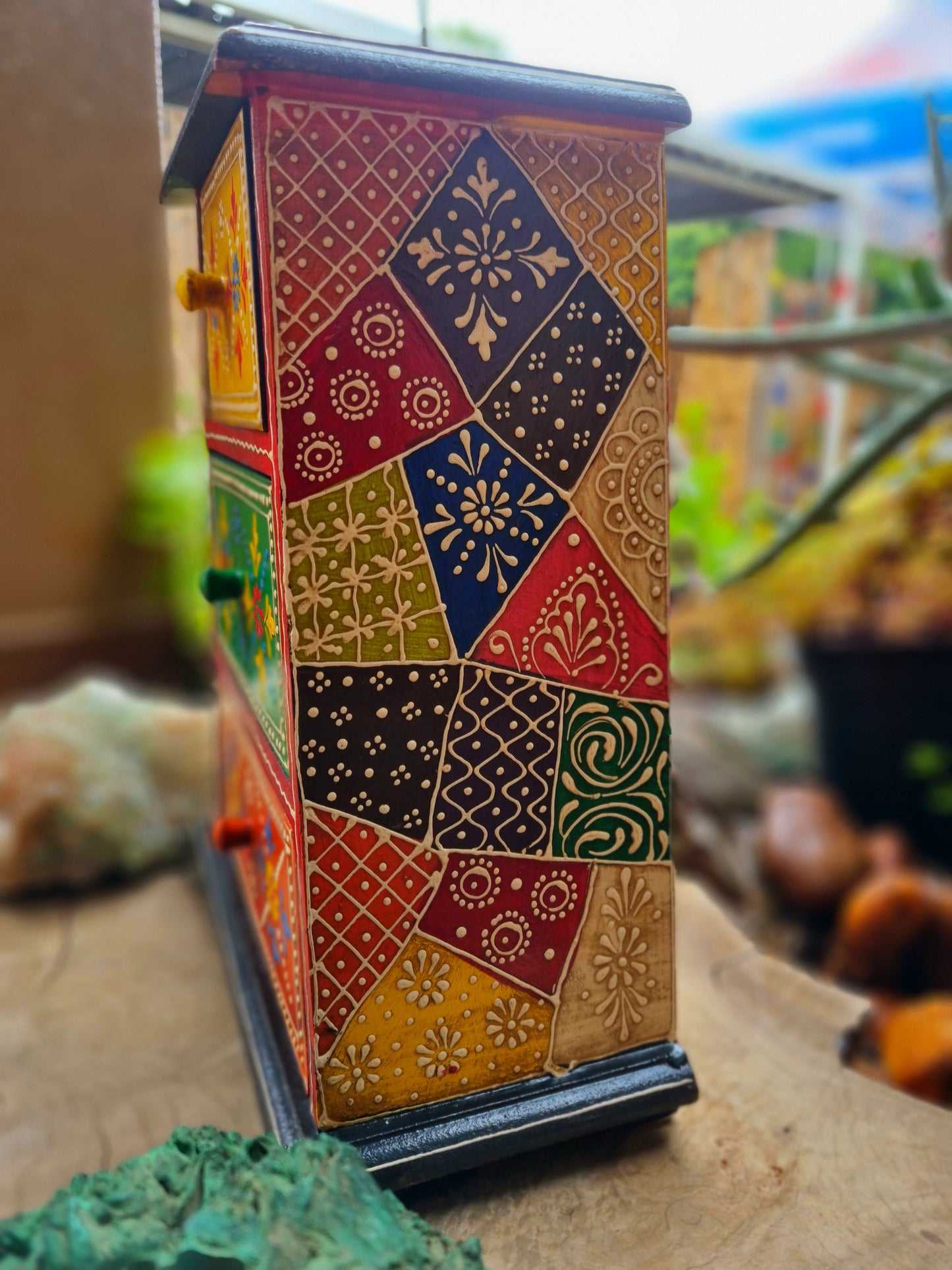 Hand Painted Keepsake / Jewelry Box