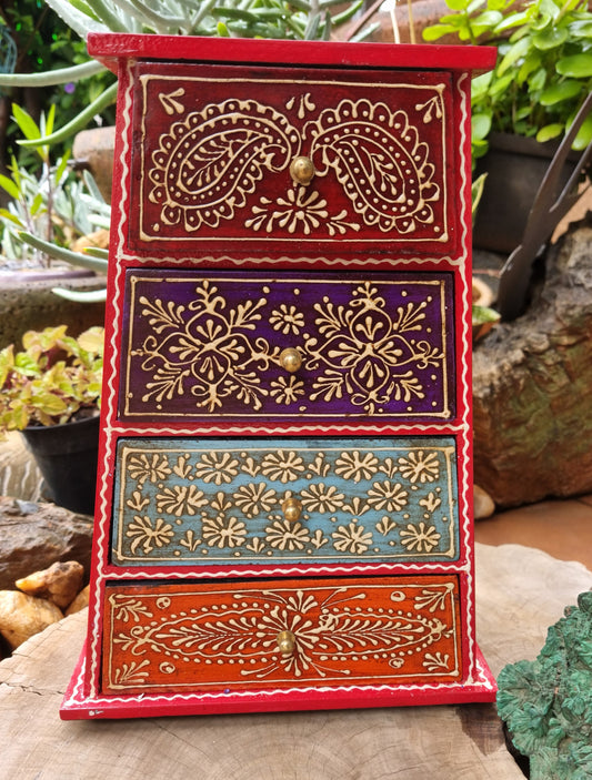 Hand Painted Keepsake / Jewelry Box