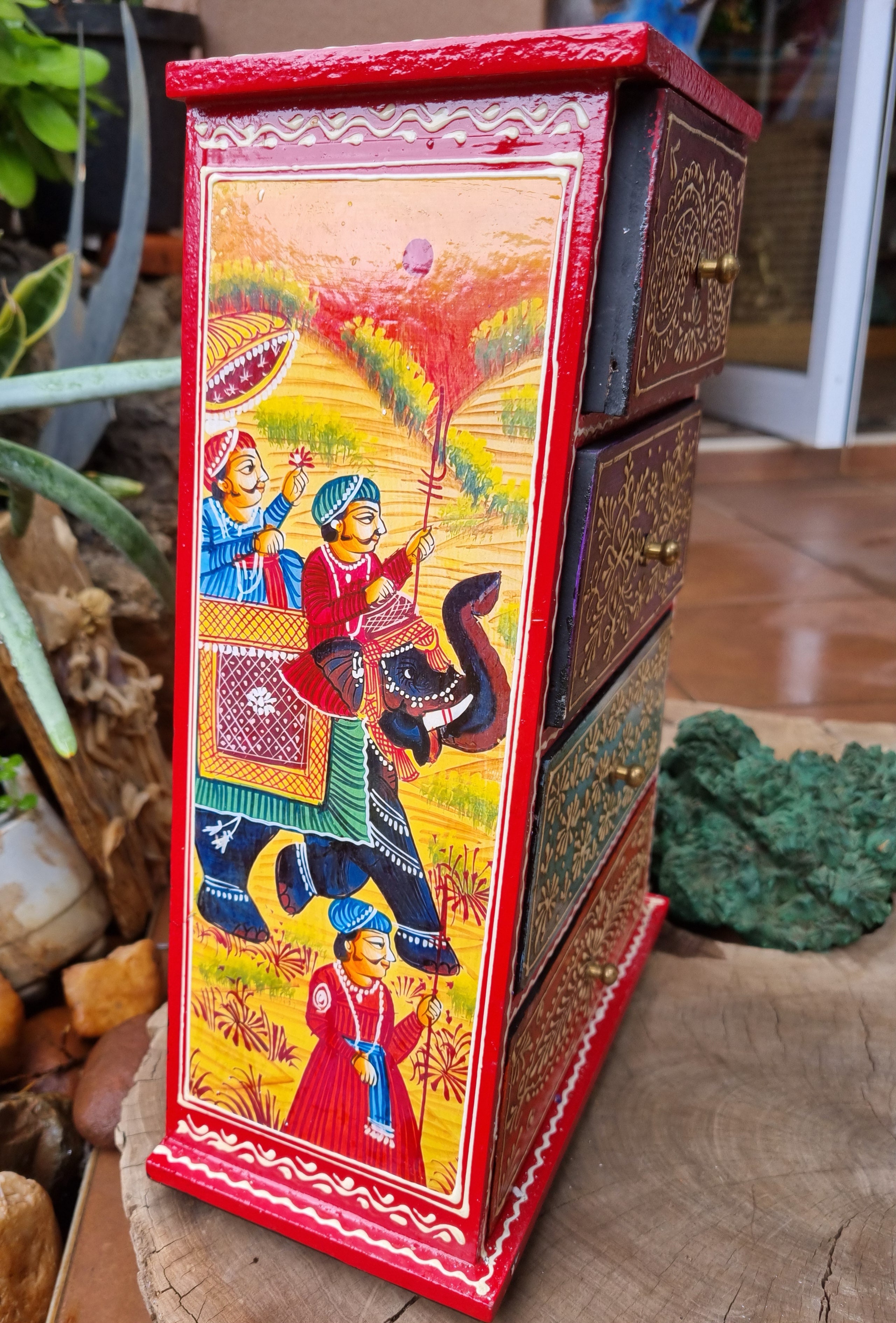 Hand Painted Keepsake / Jewelry Box