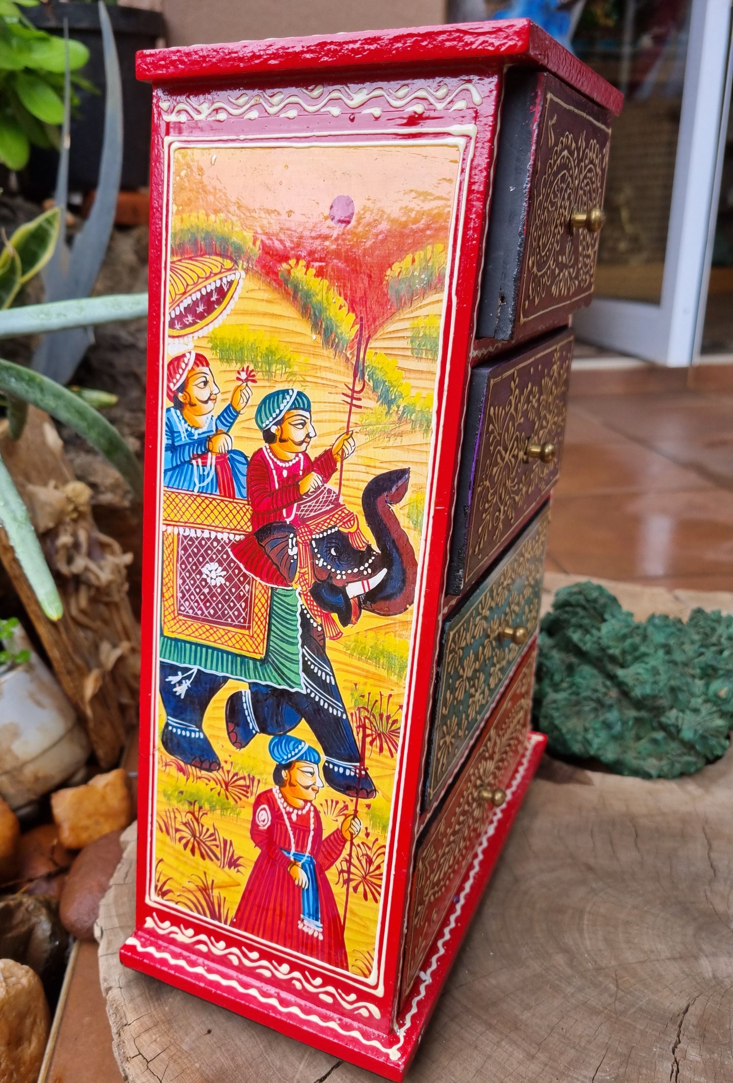 Hand Painted Keepsake / Jewelry Box