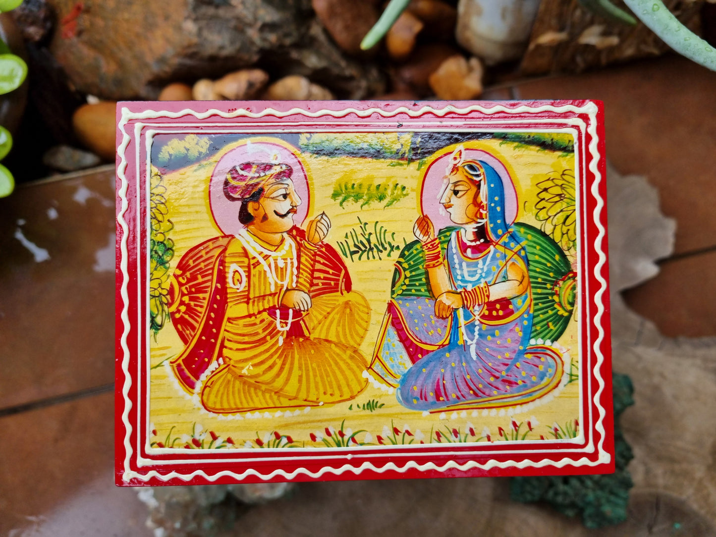 Hand Painted Keepsake / Jewelry Box