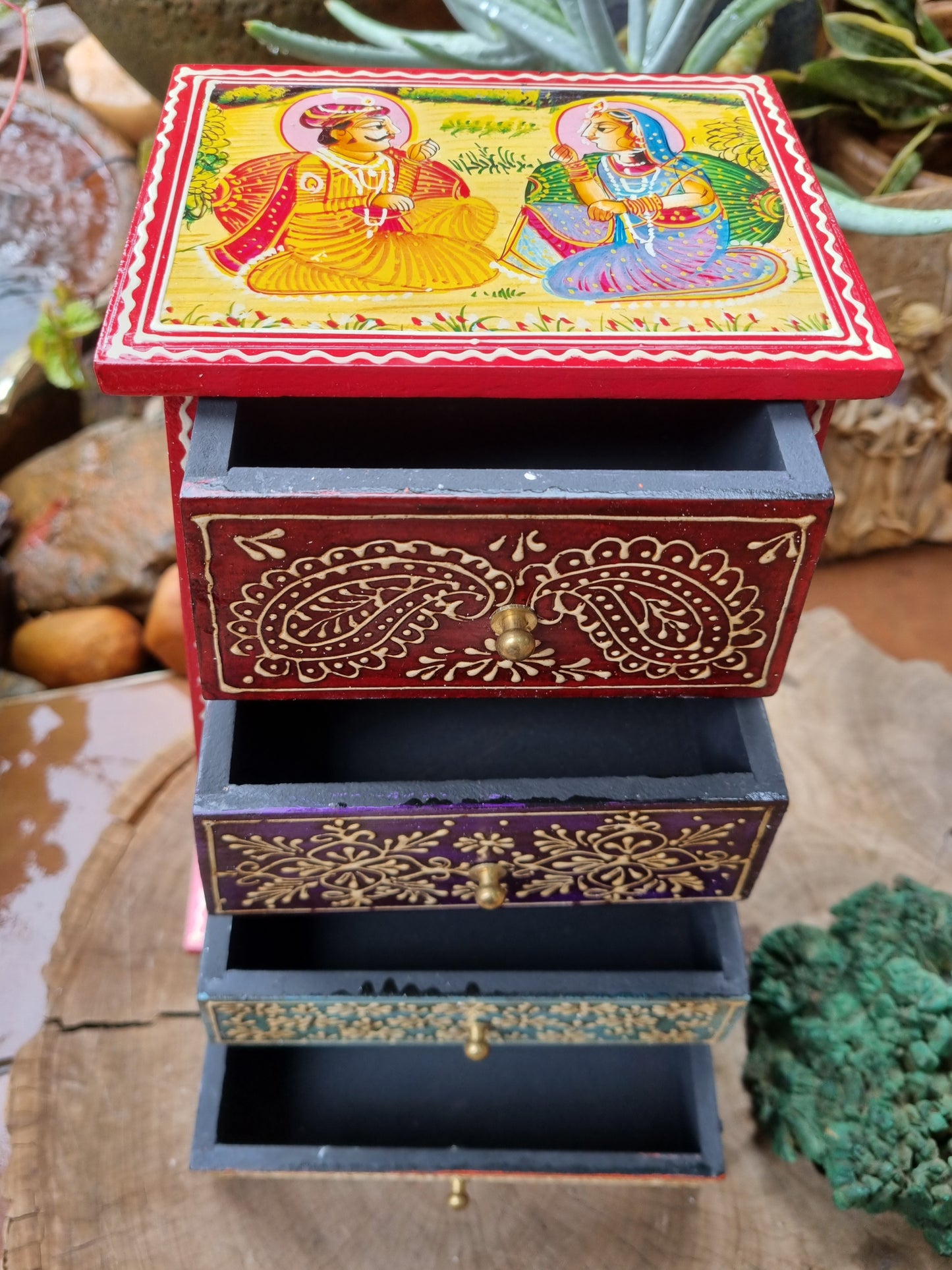 Hand Painted Keepsake / Jewelry Box