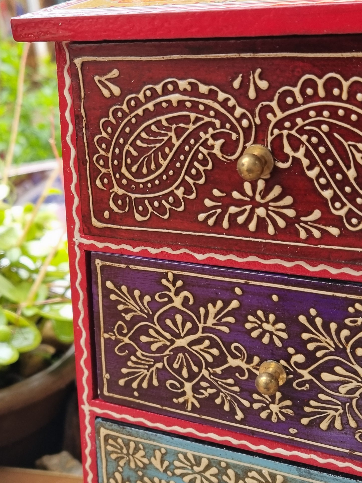 Hand Painted Keepsake / Jewelry Box