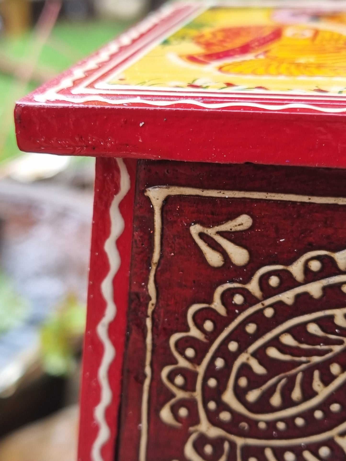 Hand Painted Keepsake / Jewelry Box