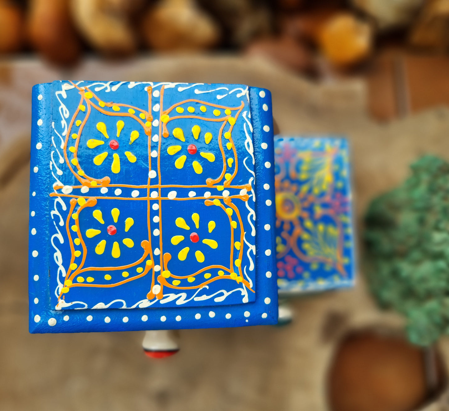 Hand Painted Keepsake / Jewelry Box