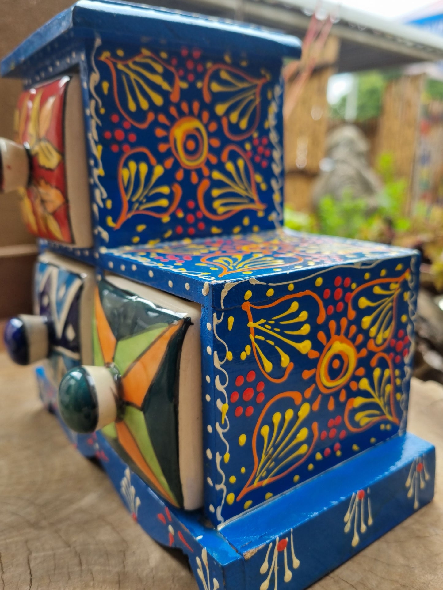 Hand Painted Keepsake / Jewelry Box