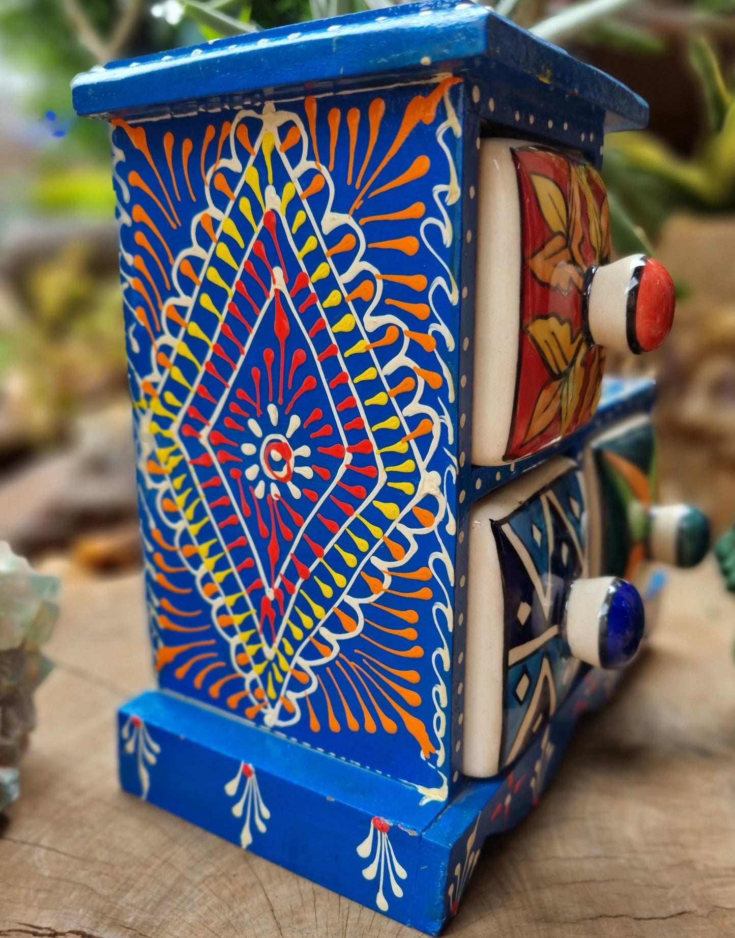 Hand Painted Keepsake / Jewelry Box