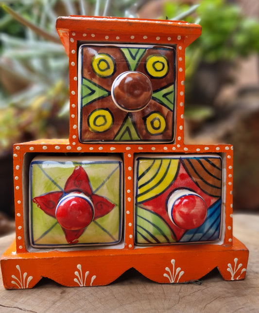 Hand Painted Keepsake / Jewelry Box
