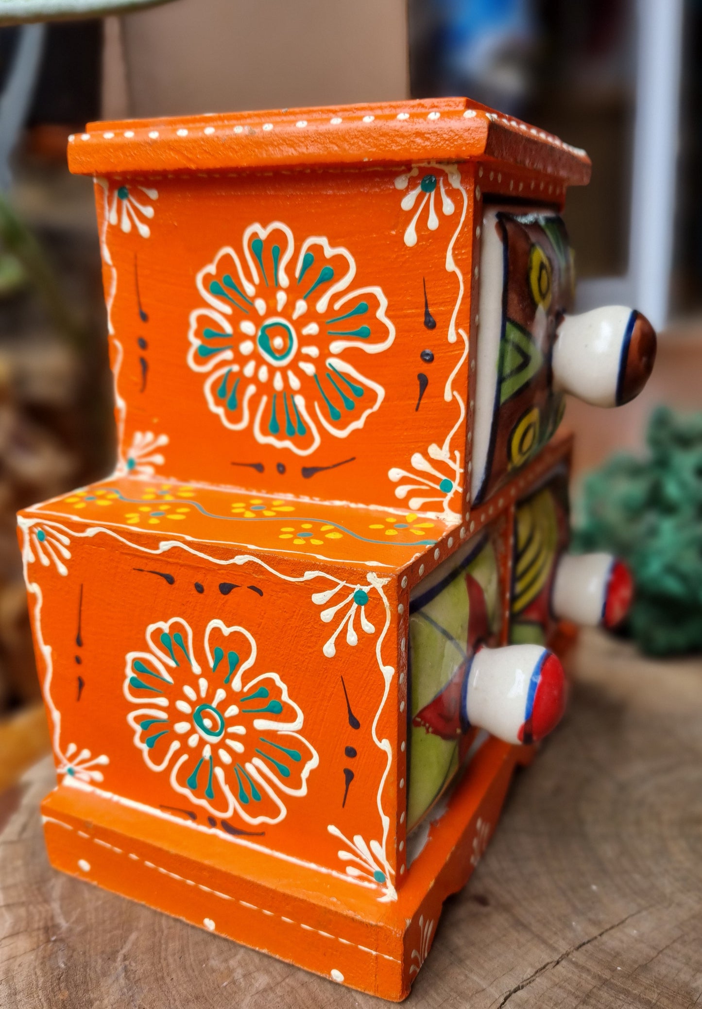 Hand Painted Keepsake / Jewelry Box