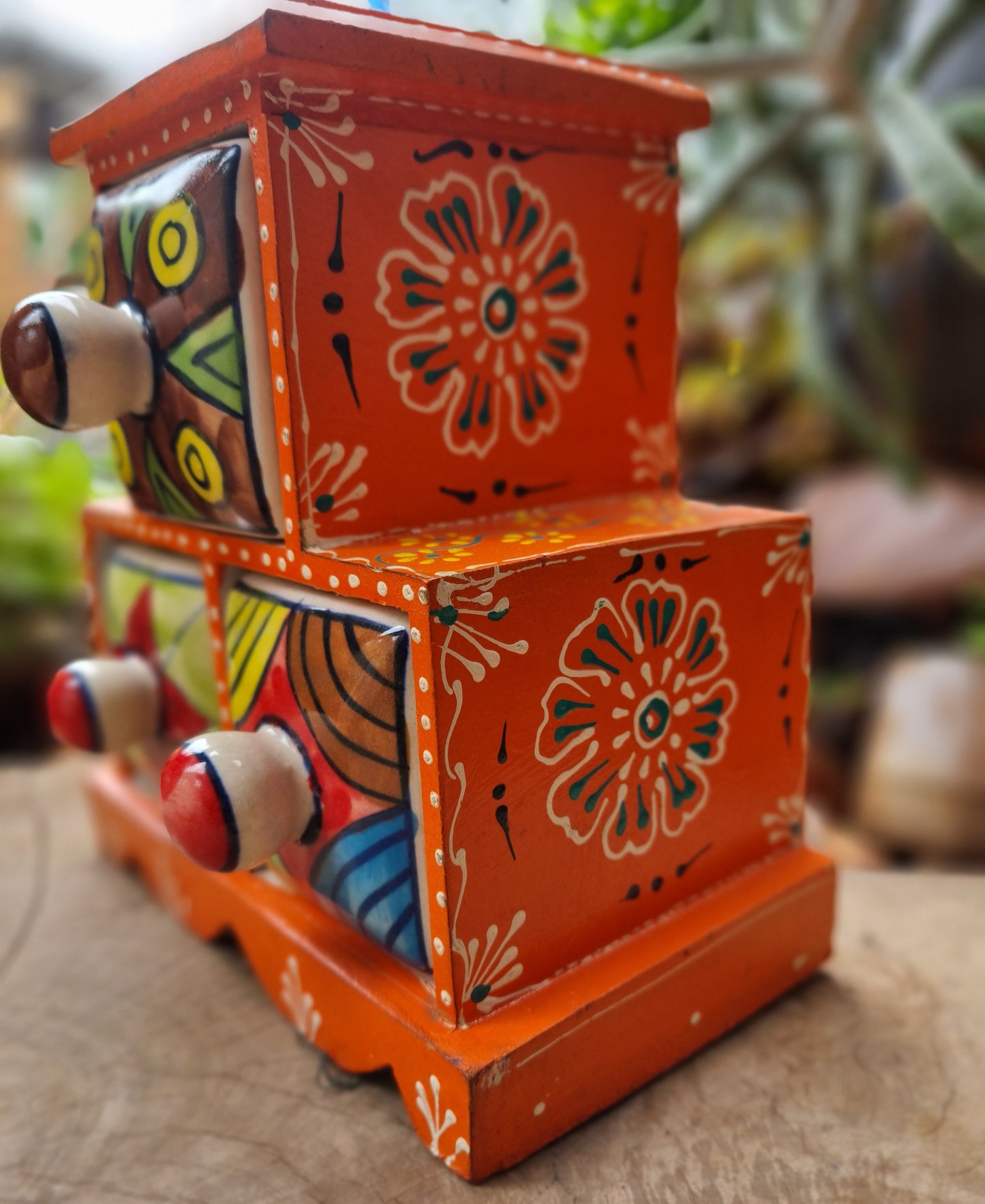 Hand Painted Keepsake / Jewelry Box