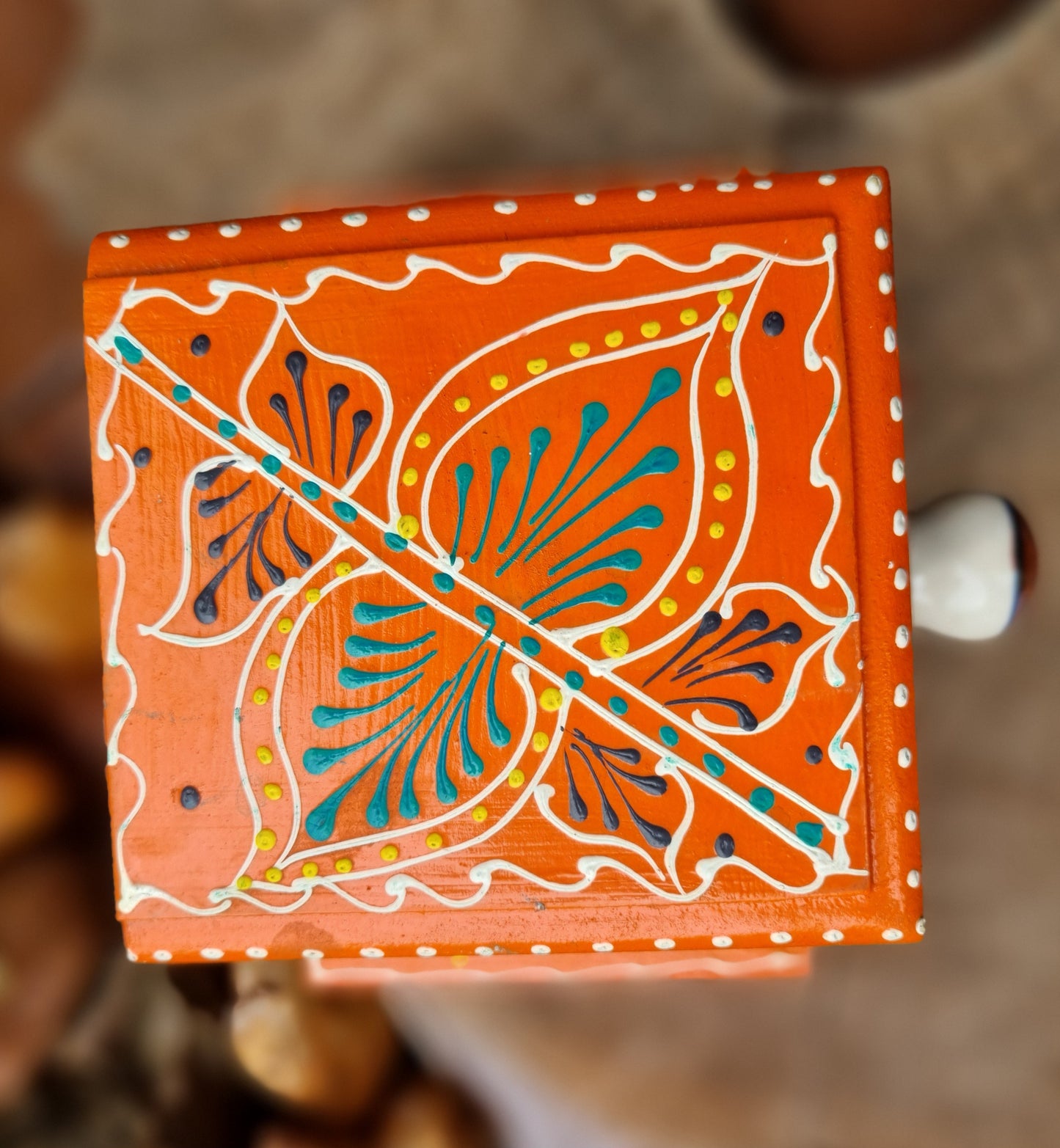 Hand Painted Keepsake / Jewelry Box