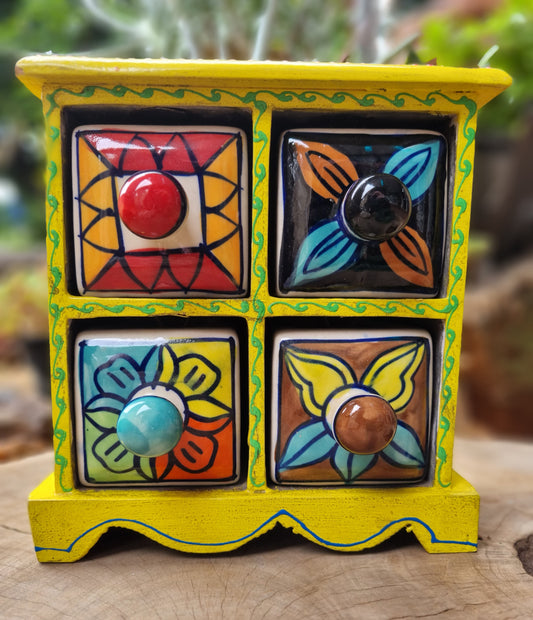 Hand Painted Keepsake / Jewelry Box