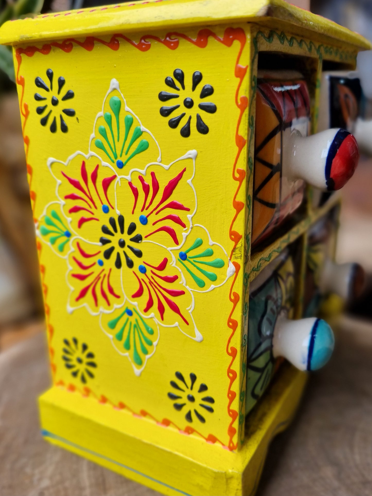 Hand Painted Keepsake / Jewelry Box