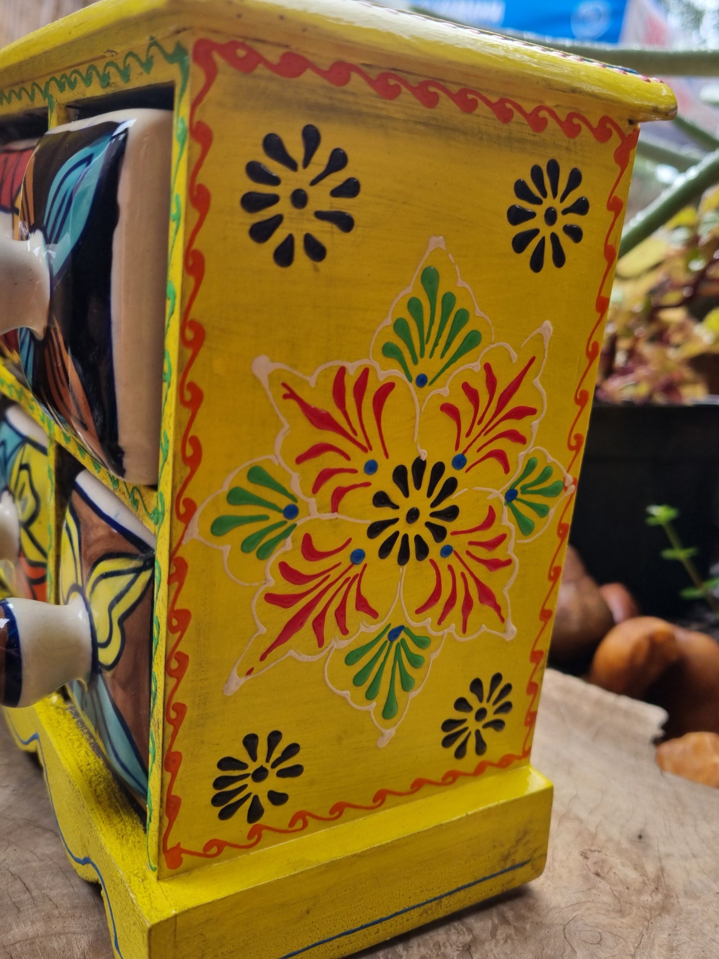 Hand Painted Keepsake / Jewelry Box