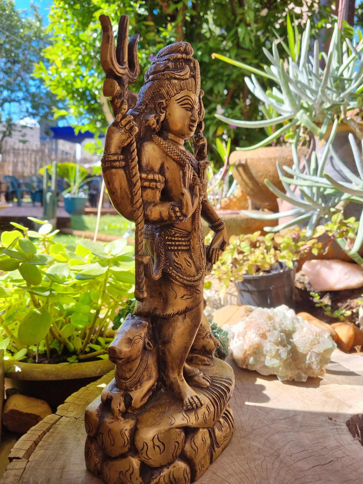 Solid Brass Lord Shiva Statue