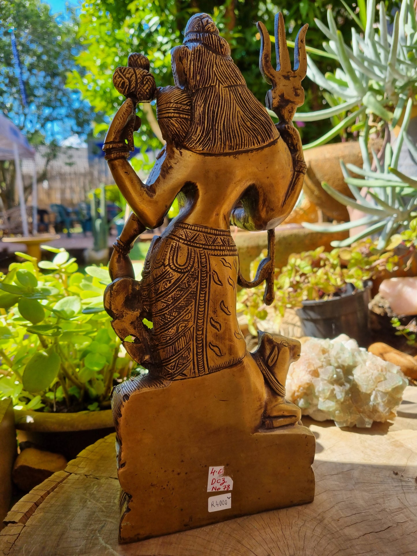 Solid Brass Lord Shiva Statue