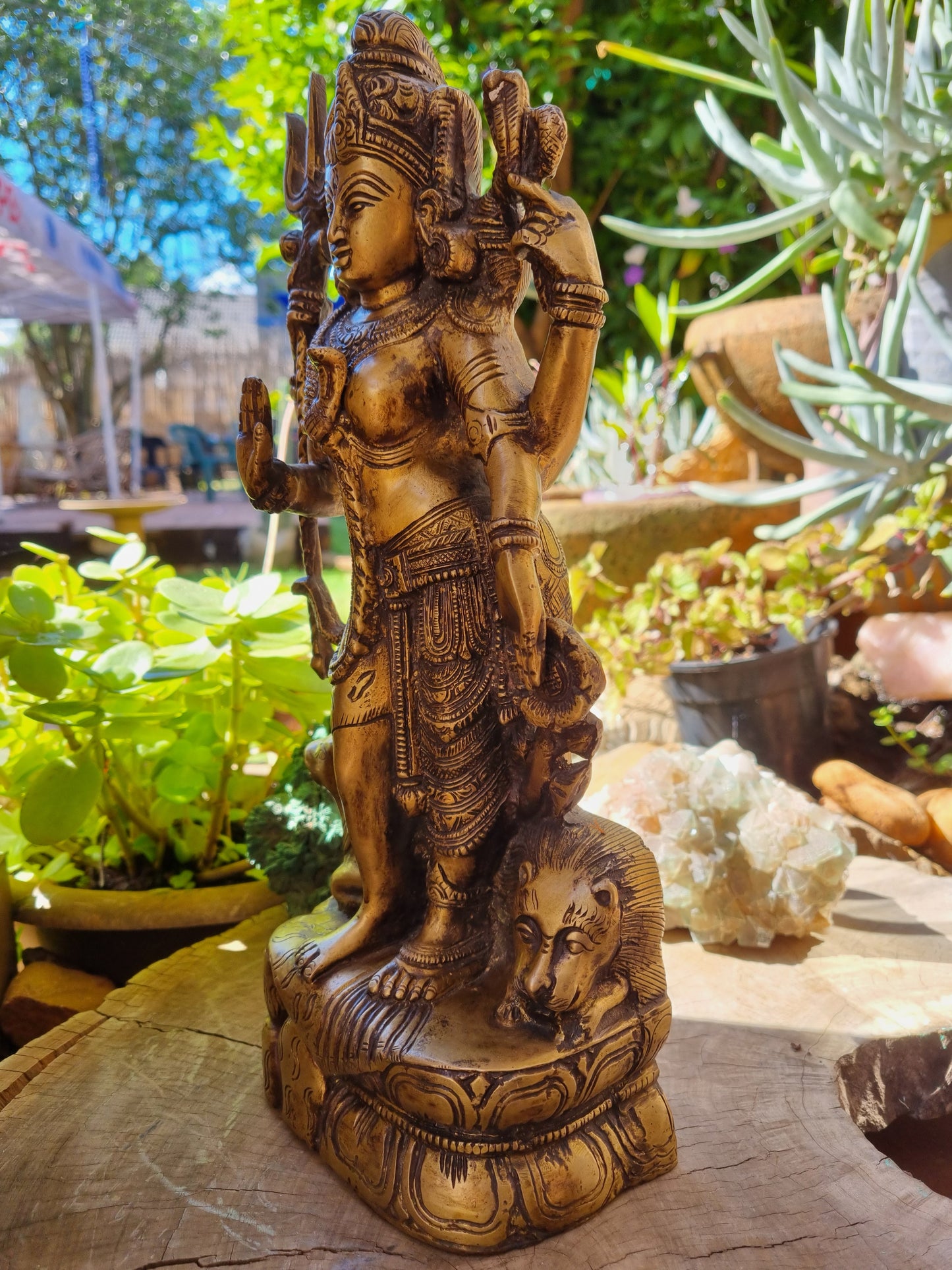 Solid Brass Lord Shiva Statue