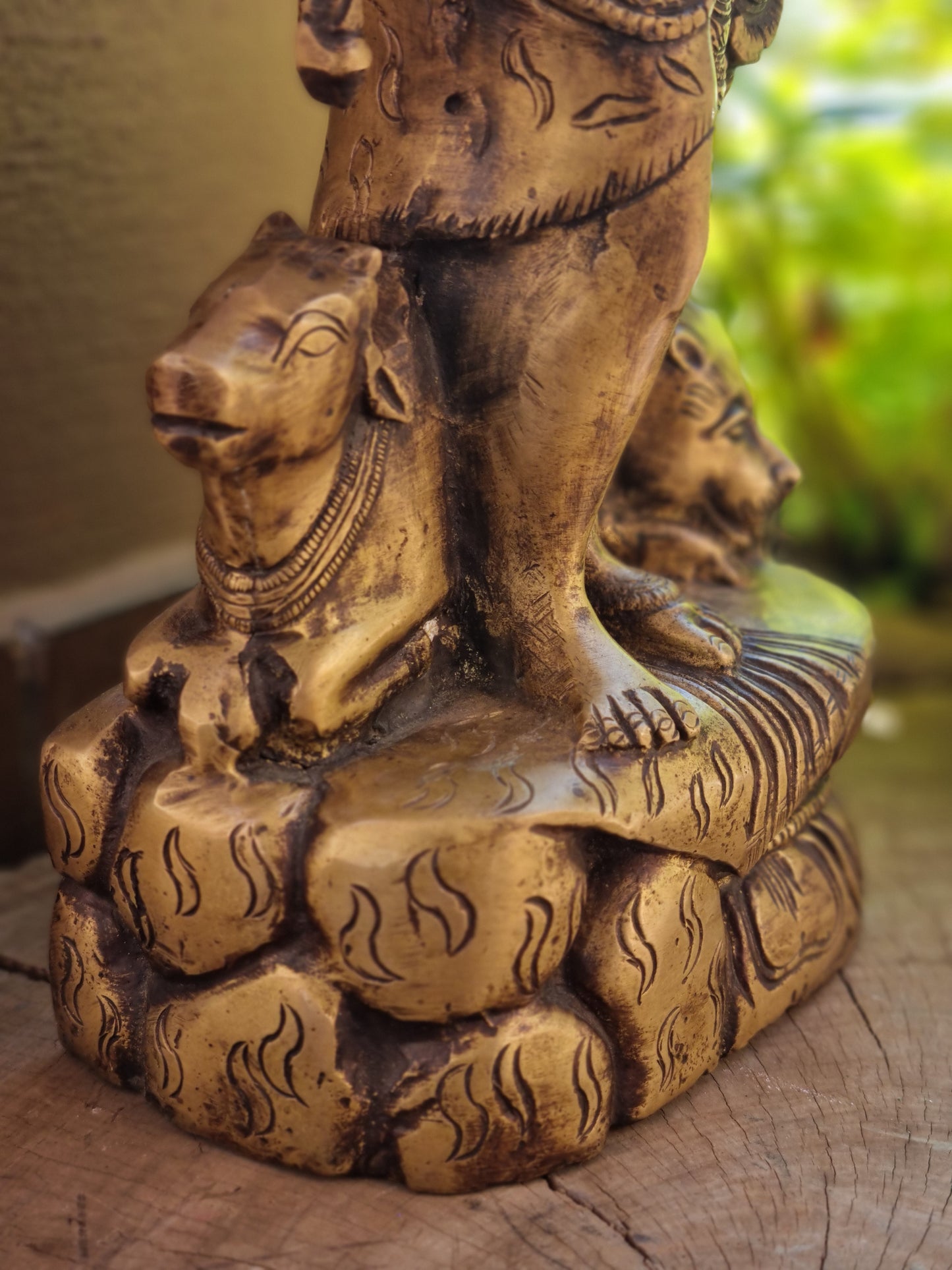 Solid Brass Lord Shiva Statue
