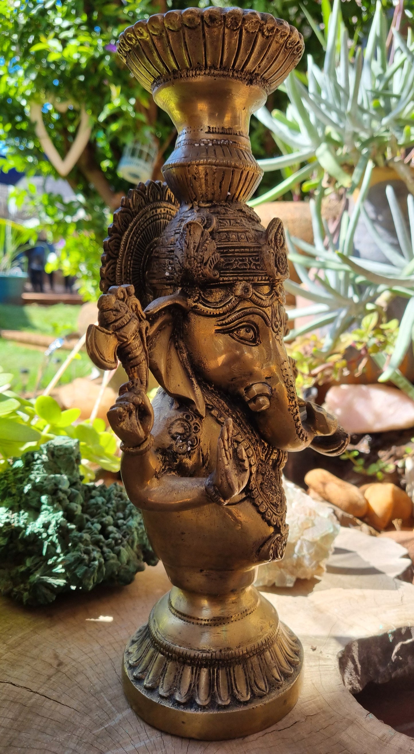 Solid Brass Lord Ganesha Statue