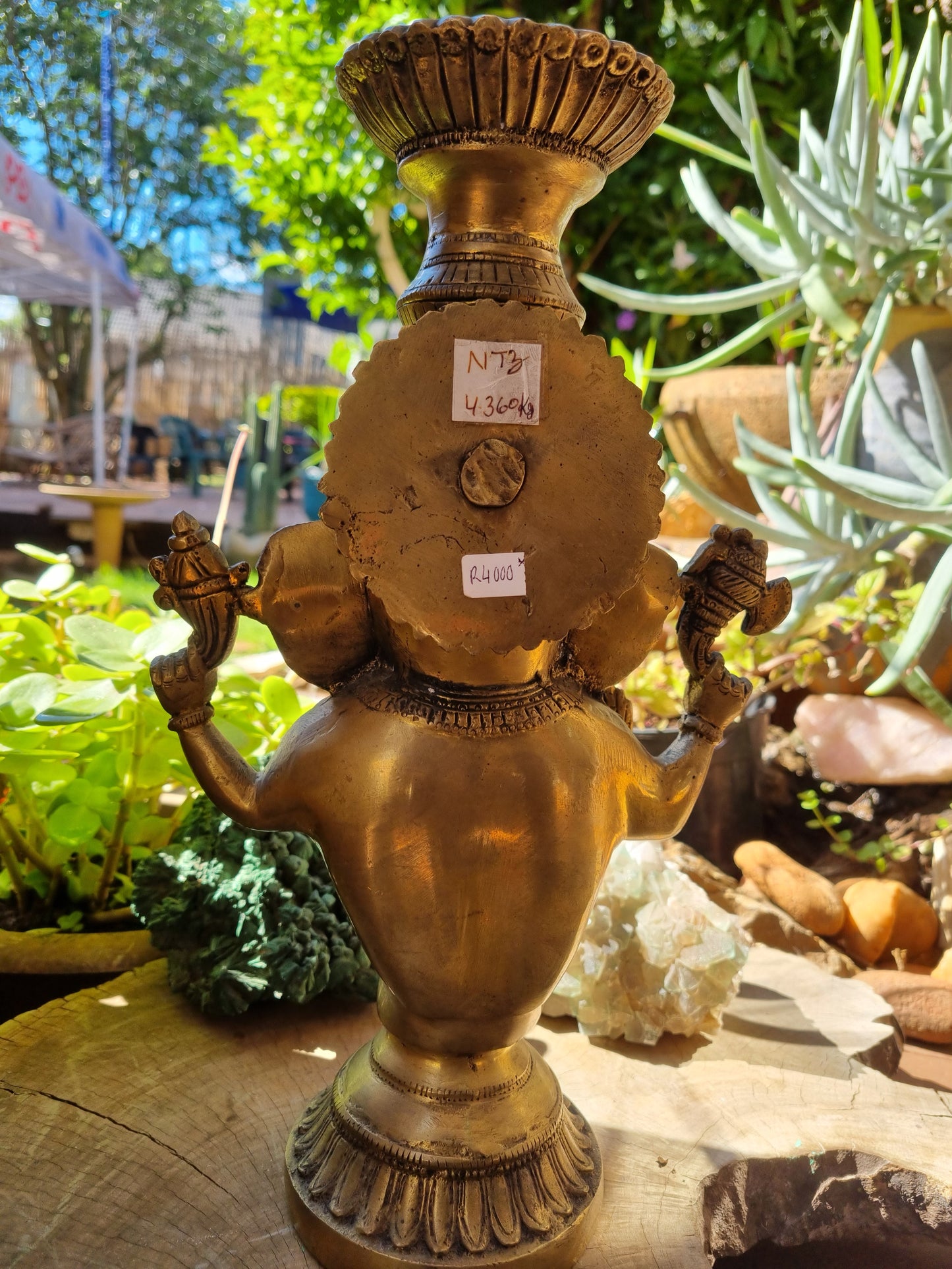 Solid Brass Lord Ganesha Statue