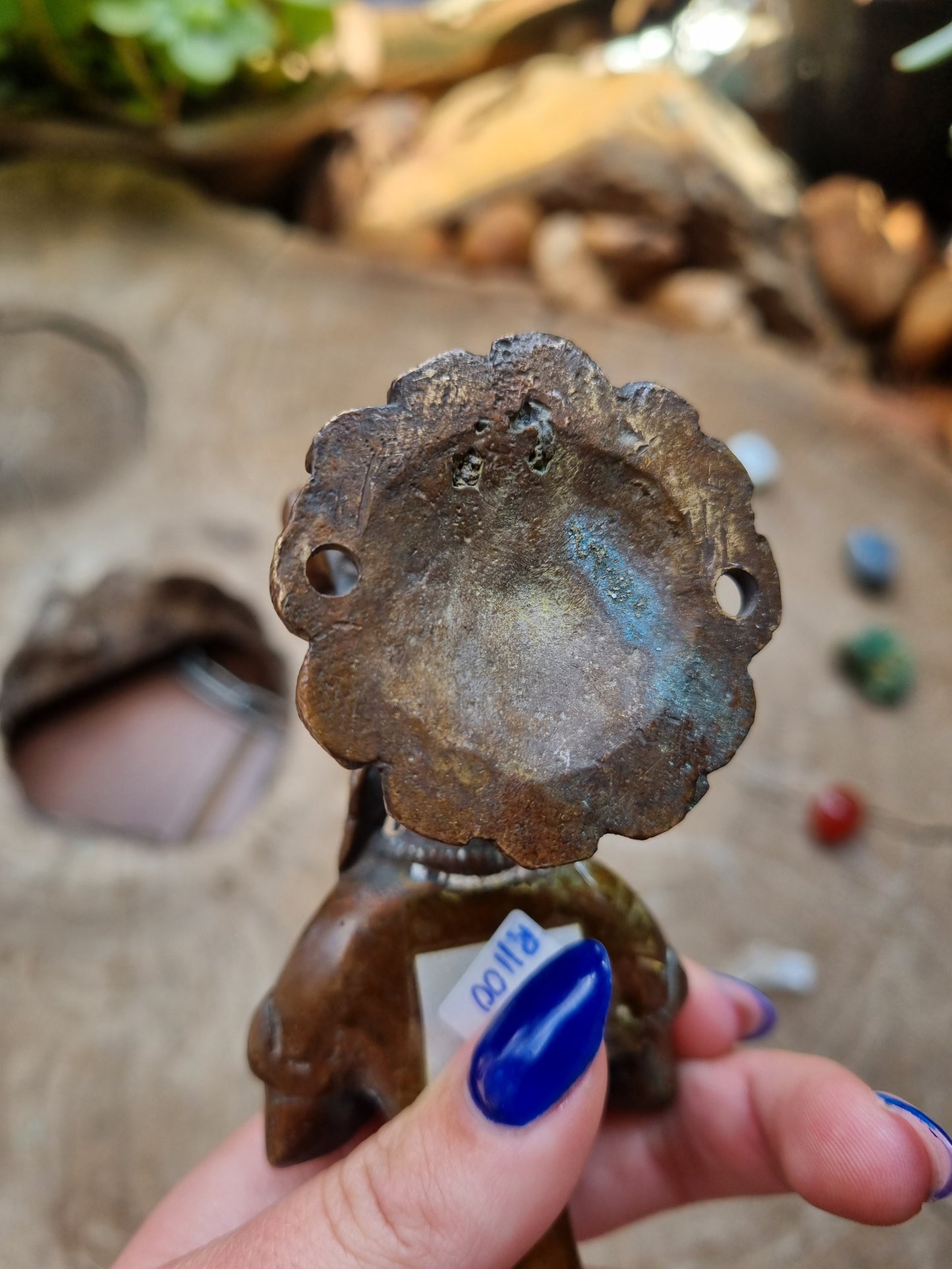 Solid Brass Naga Kanya Door Handle