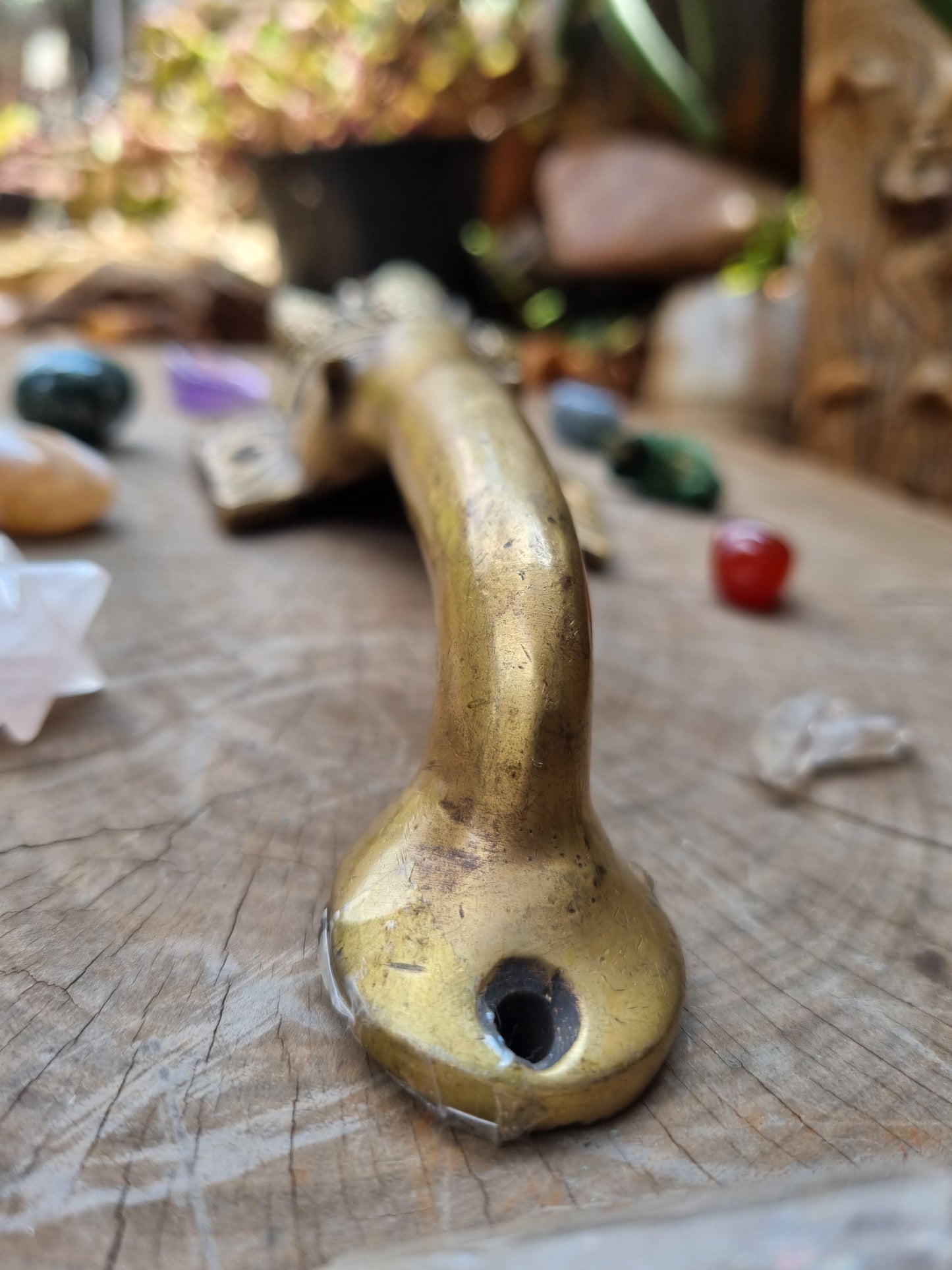 Solid Brass Elephant Door Handle