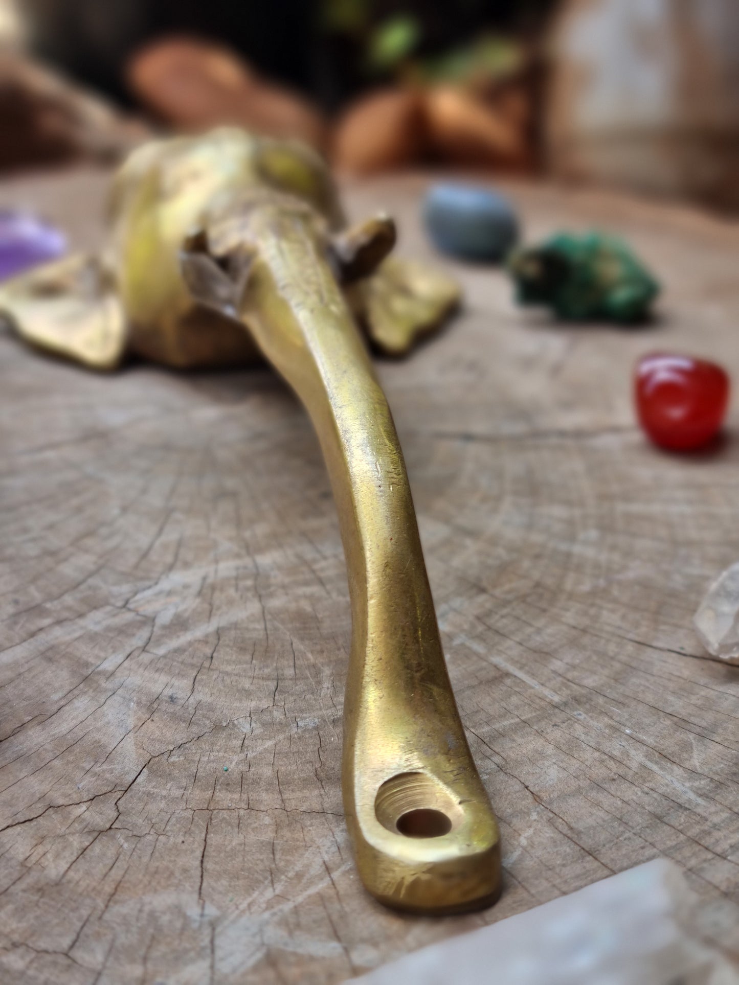 Solid Brass Elephant Door Handle