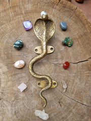 Solid Brass Cobra Door Handle
