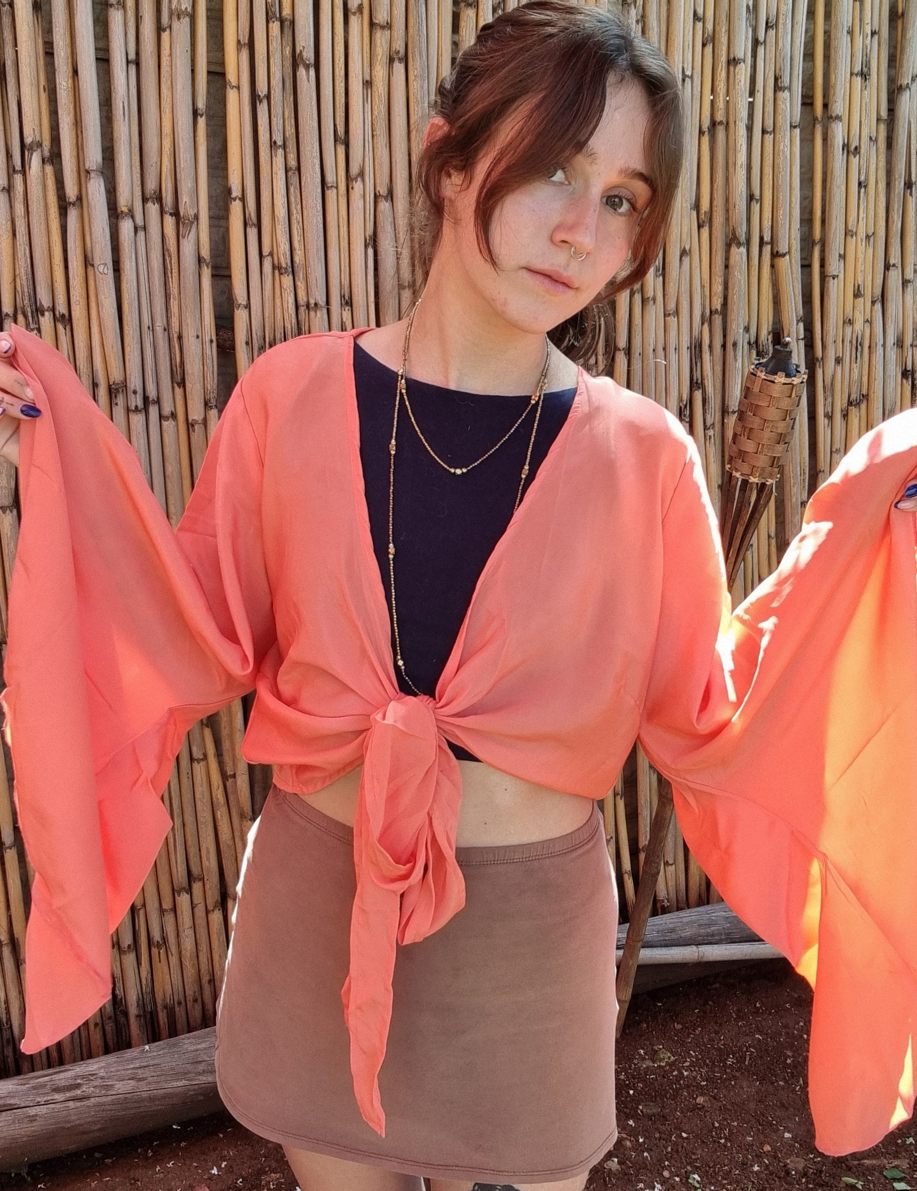 Bell Sleeve Top