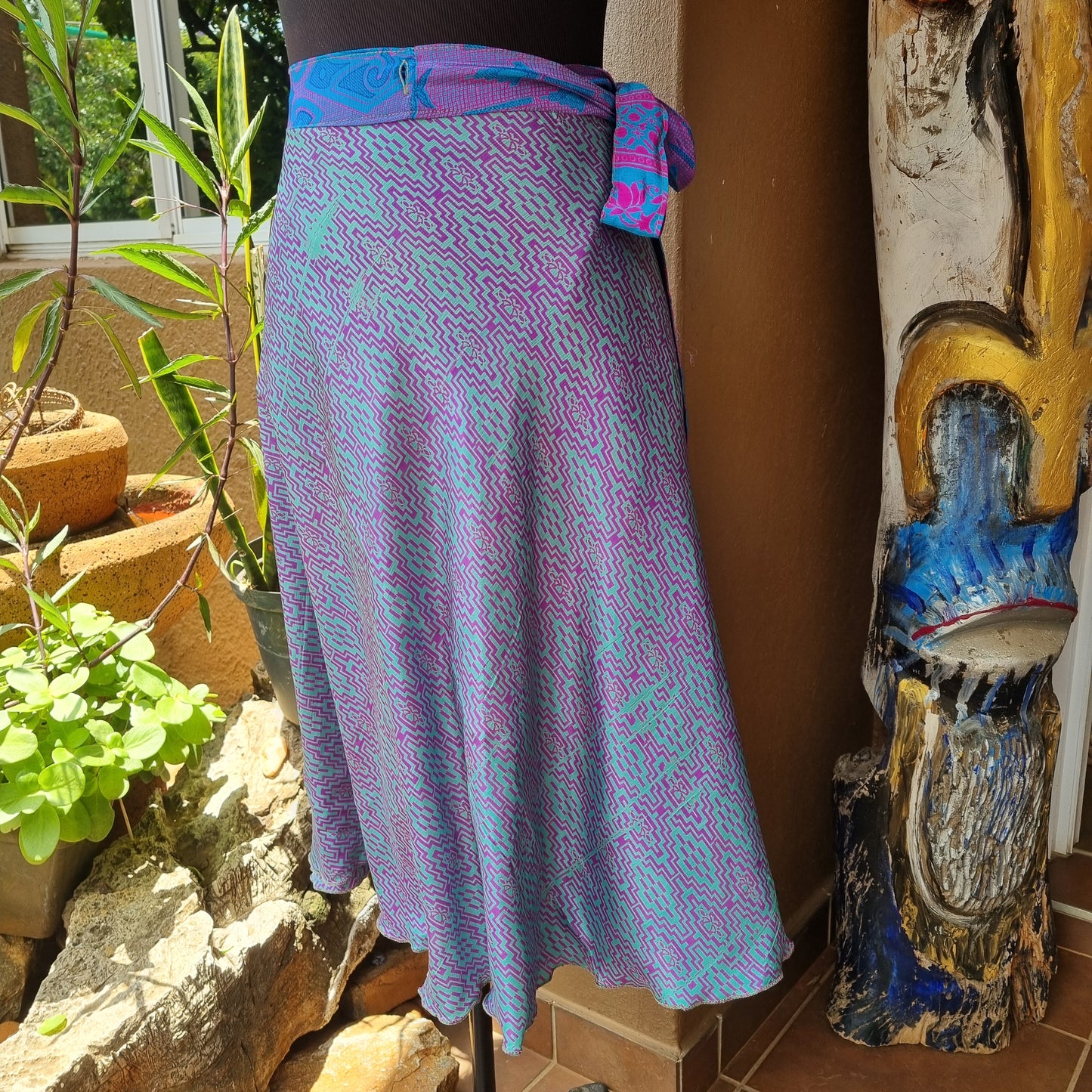 Short Wrap Skirt