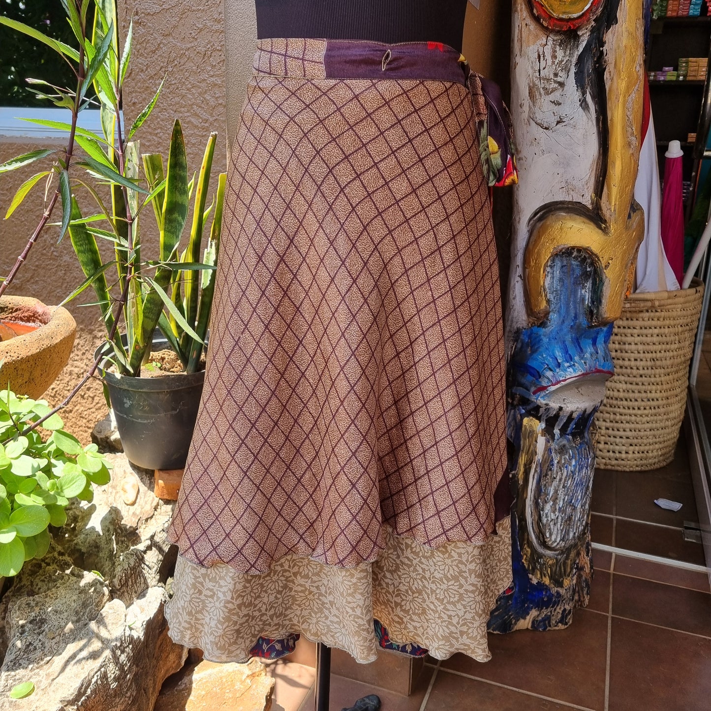 Short Wrap Skirt