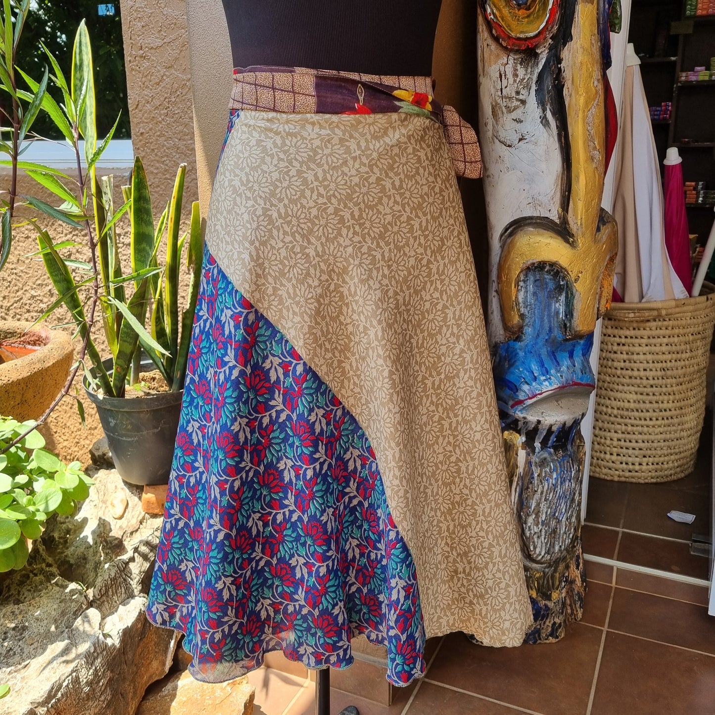 Short Wrap Skirt