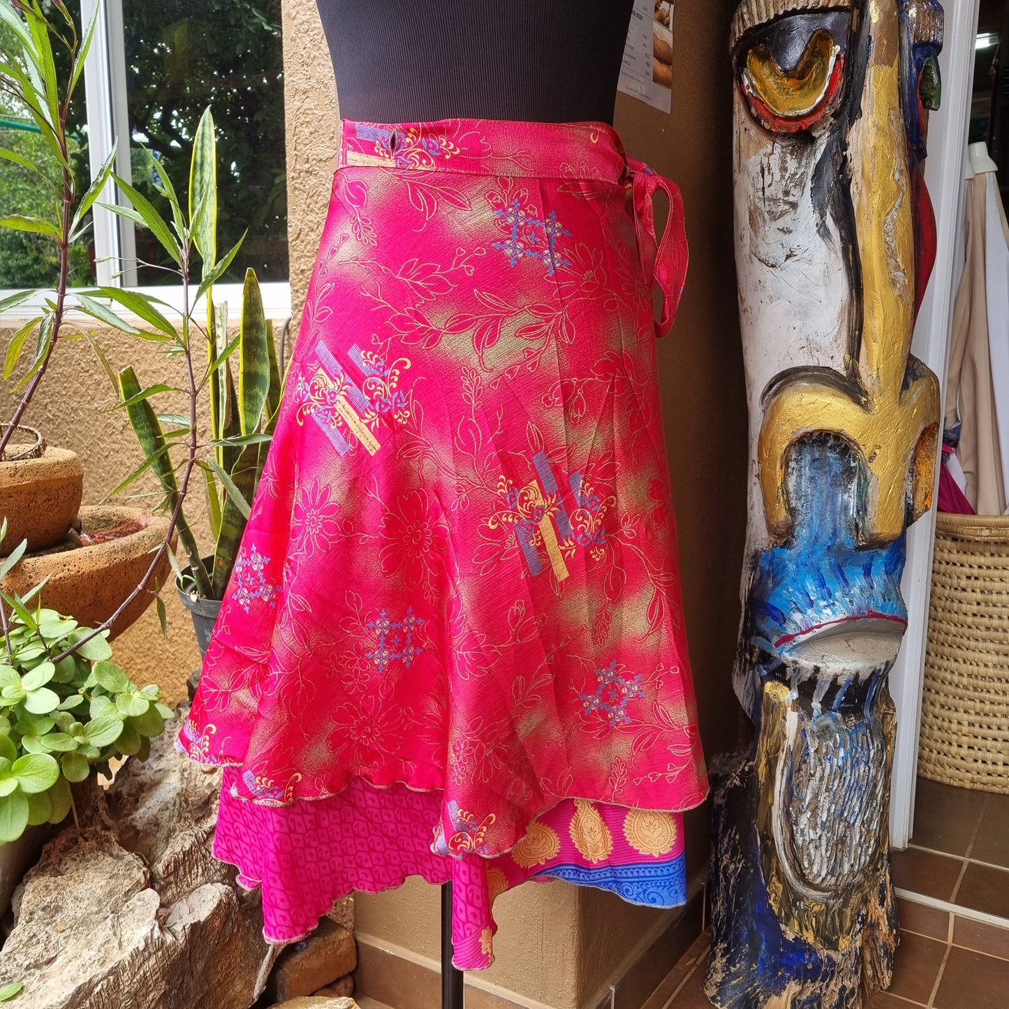 Short Wrap Skirt