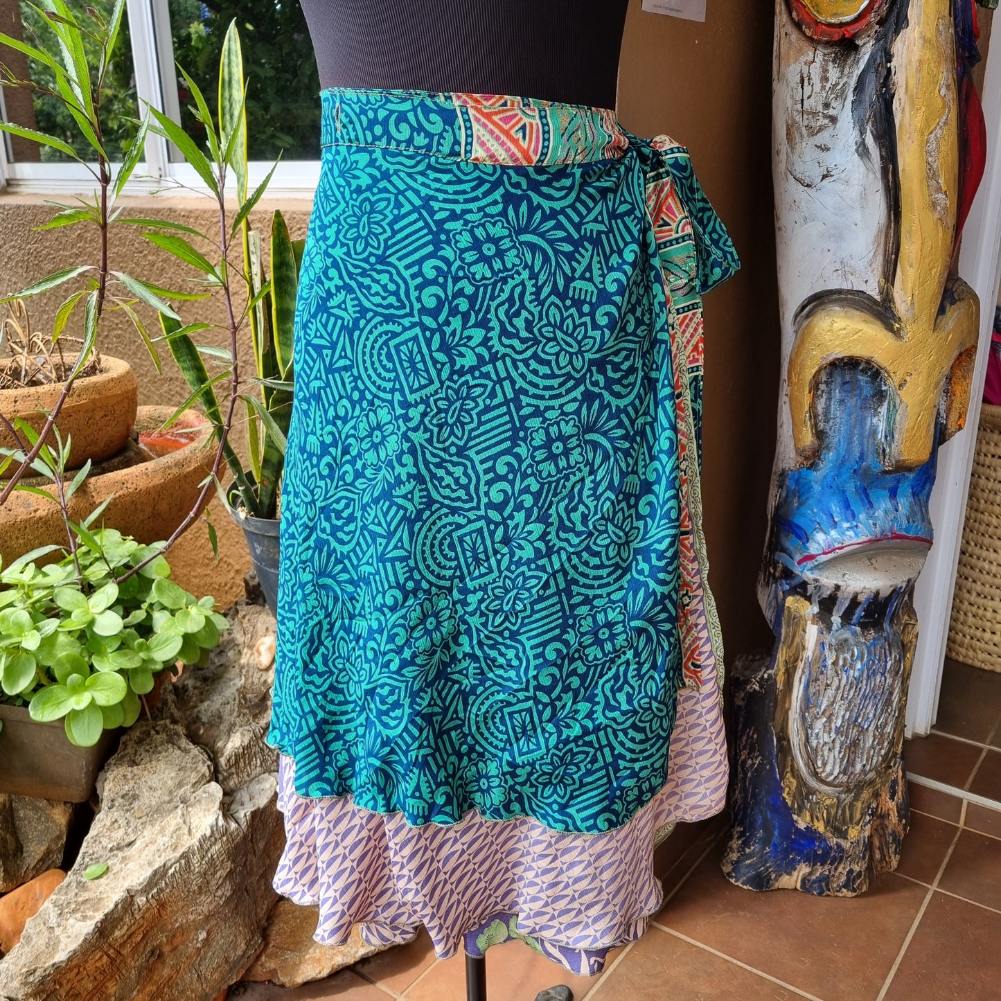 Short Wrap Skirt