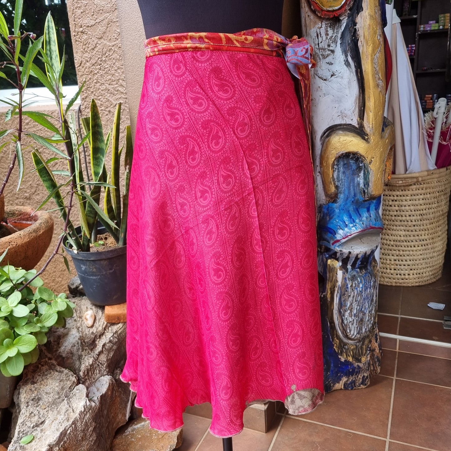 Short Wrap Skirt